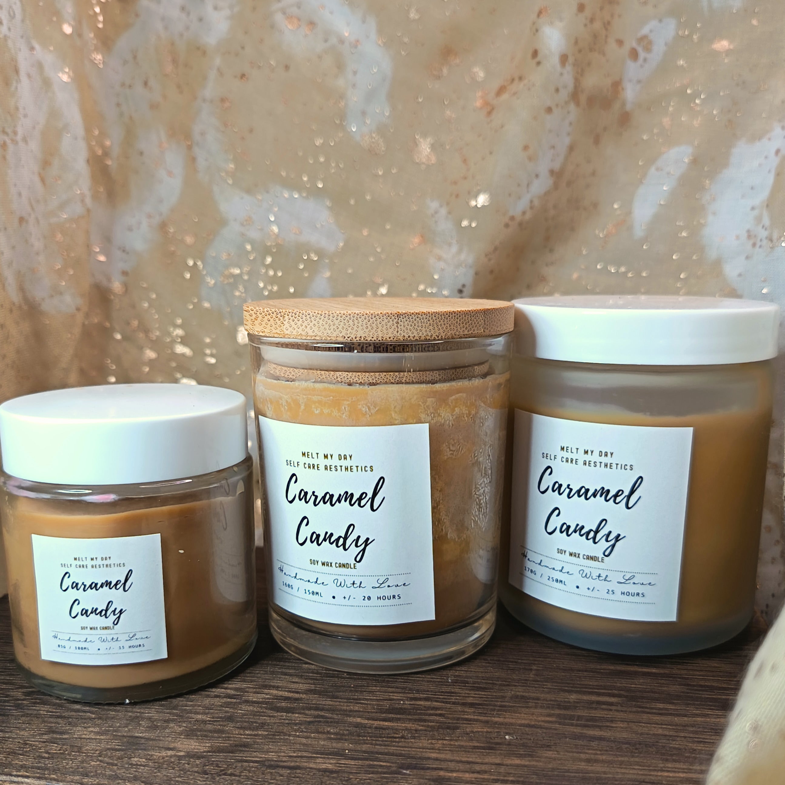Caramel Candy Scented Candle