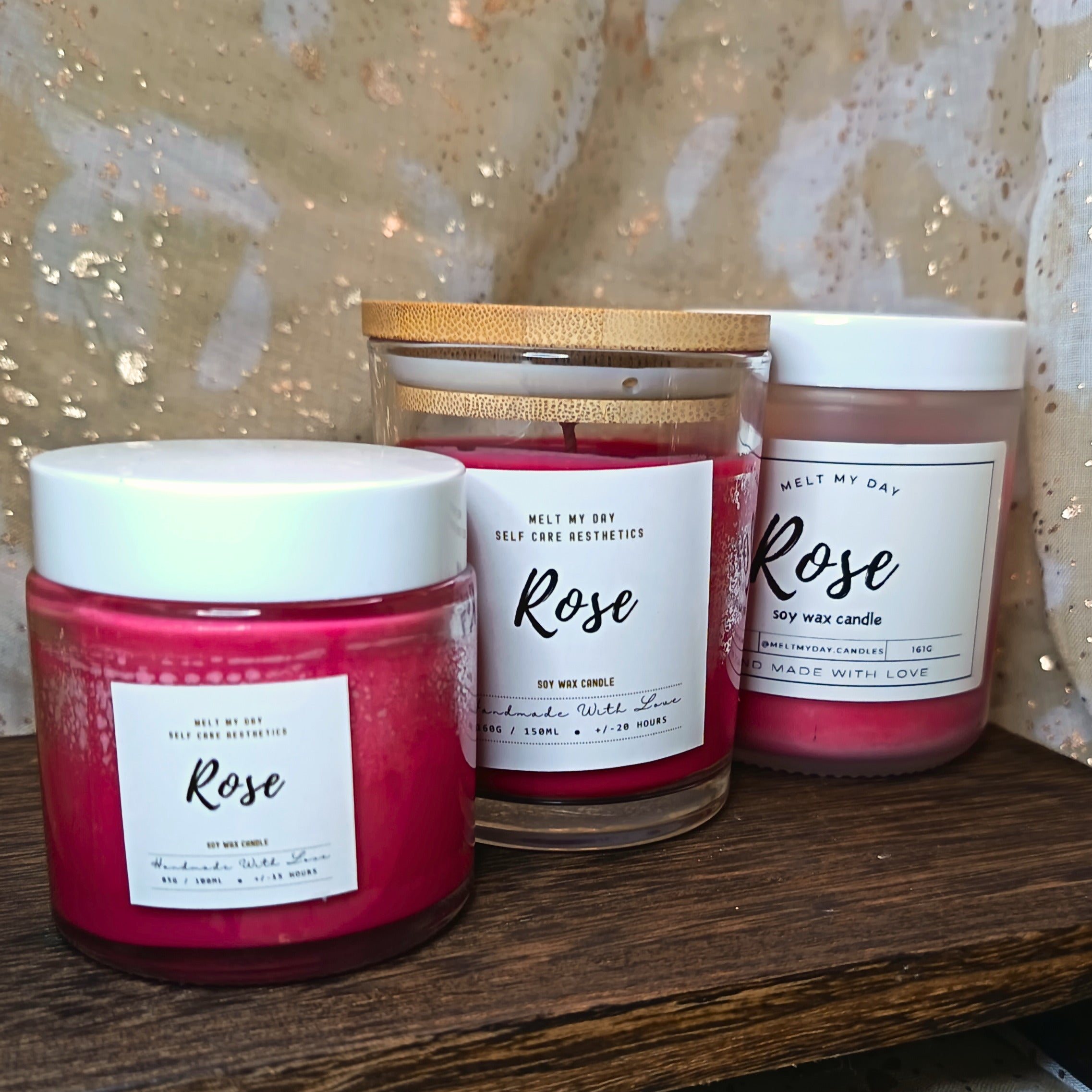 Rose Scented Candle